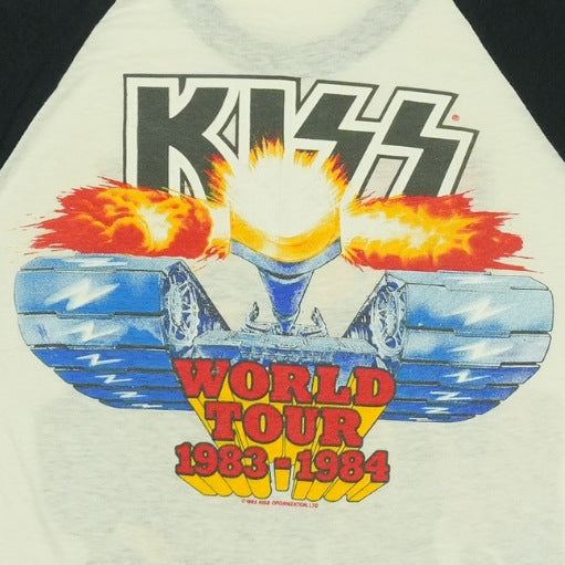 1983 Kiss World Tour Jersey Shirt