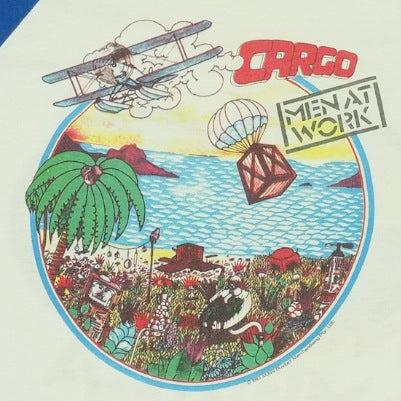 1983 Men At Work Cargo Tour Jersey Shirt