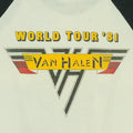 1981 Van Halen Tour Jersey Shirt