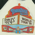 1983 Styx Paradise Theatre Tour Jersey Shrit