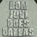 1989 Bon Jovi Does Dallas Texas Tour Jersey Shirt