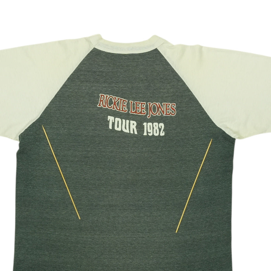 80s Rickie Lee Jones Tour1982 ラグランT USA製 1982 Rickie Lee Jones Tour Jersey Shirt | Authentic Vintage Jersey
