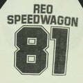1981 REO Speedwagon Tour Jersey Shirt