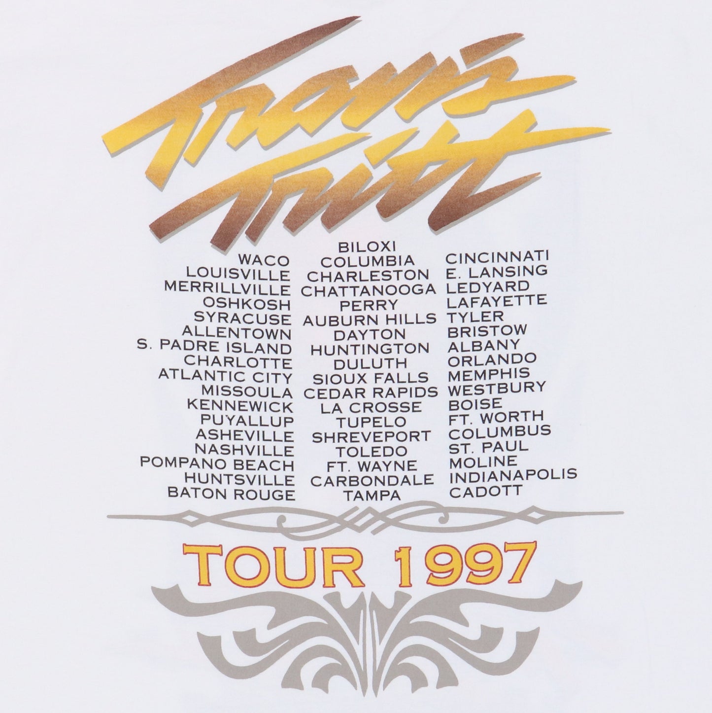 1996 Travis Tritt Tour Shirt