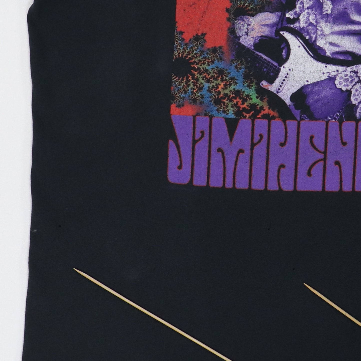 1990s Jimi Hendrix Have You Ever Been Experienced Shirt Detail