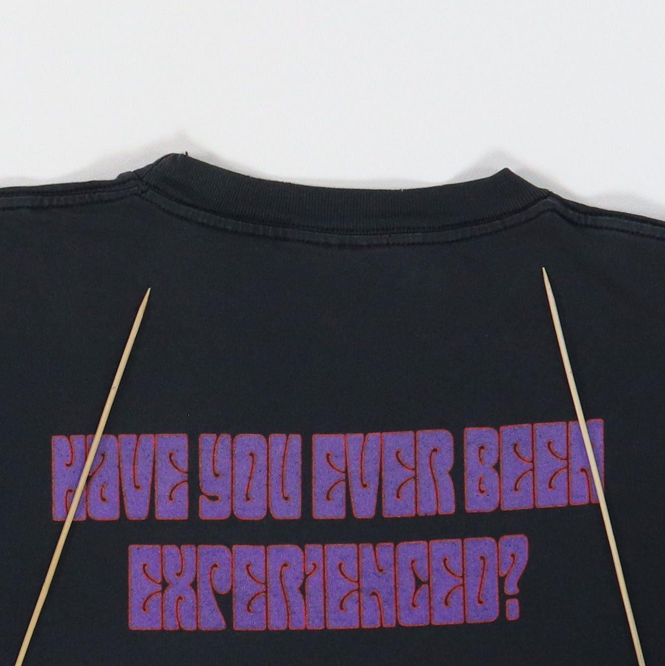1990s Jimi Hendrix Have You Ever Been Experienced Shirt Detail