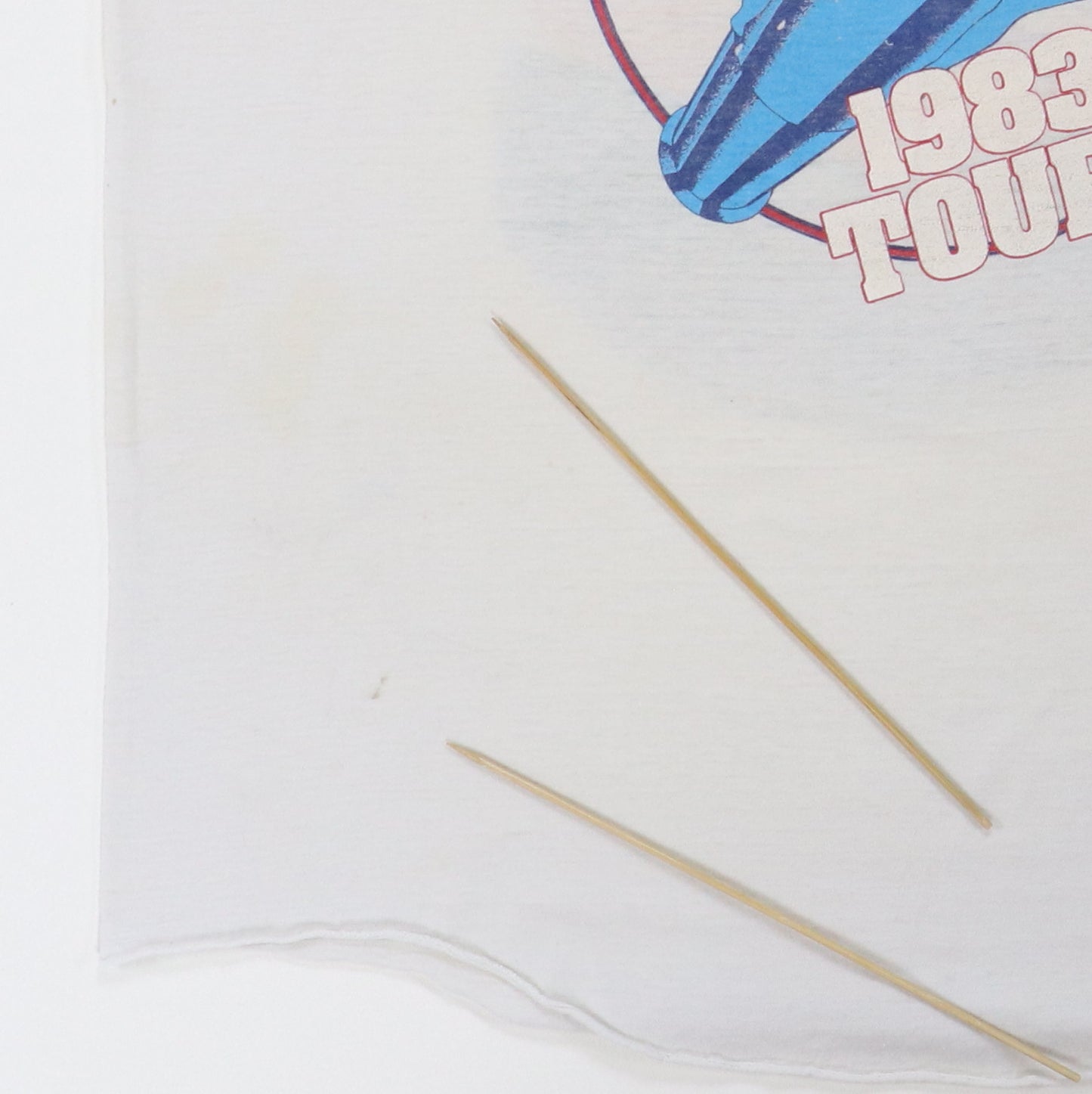 1983 Bob Seger The Distance Tour Jersey Shirt