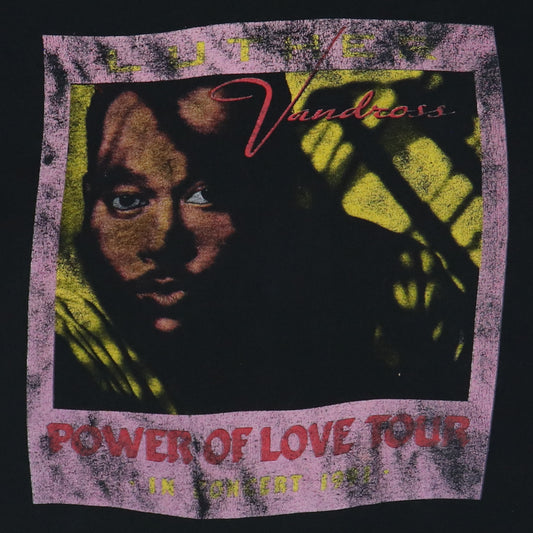 1991 Luther Vandross Power Of Love Tour Shirt