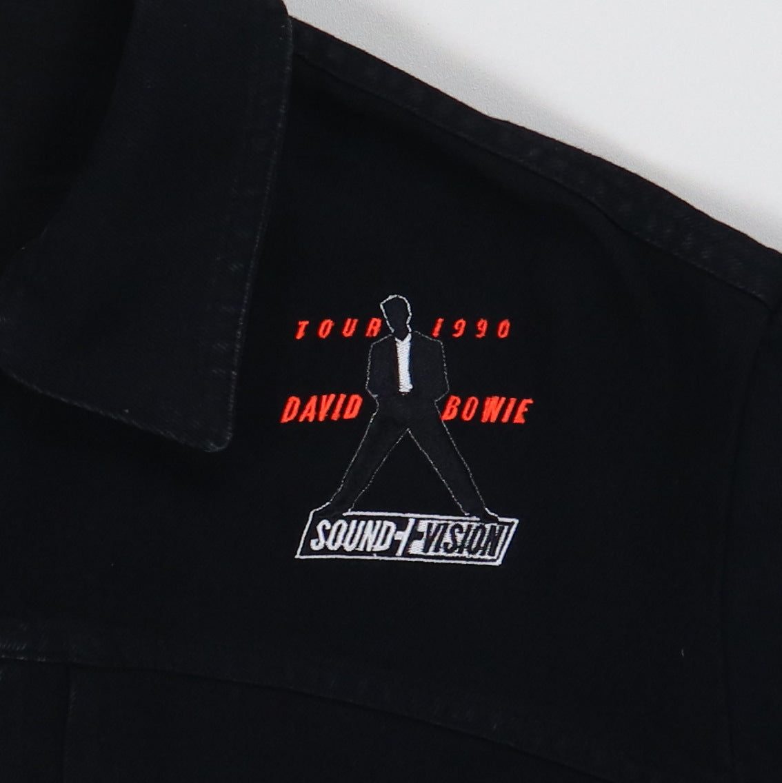 1990 David Bowie Sound + Vision Tour Jacket | Authentic Vintage