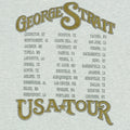 1990s George Strait Tour Shirt Detail