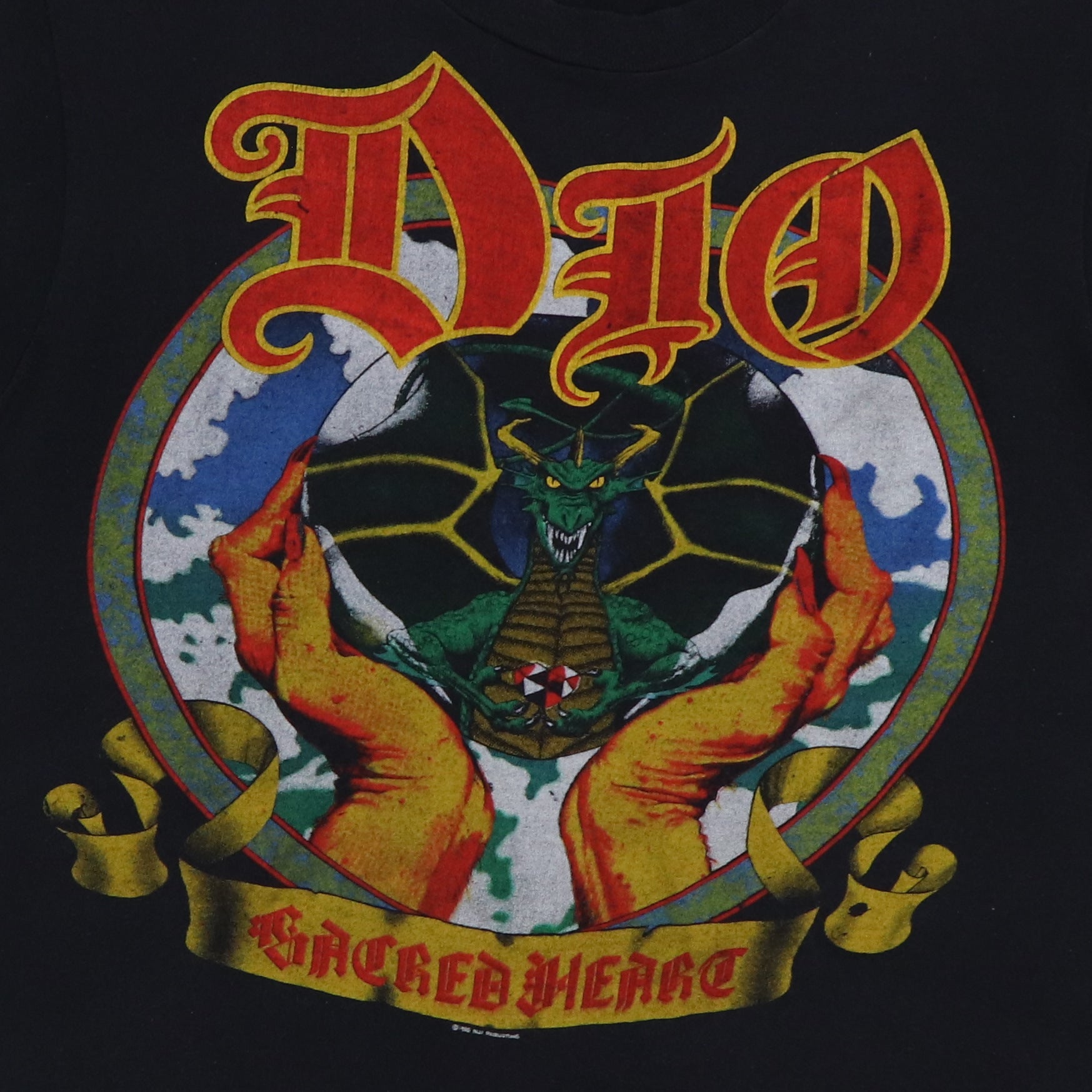 1985 Dio Sacred Heart Tour Shirt | Authentic Vintage Tee – WyCo