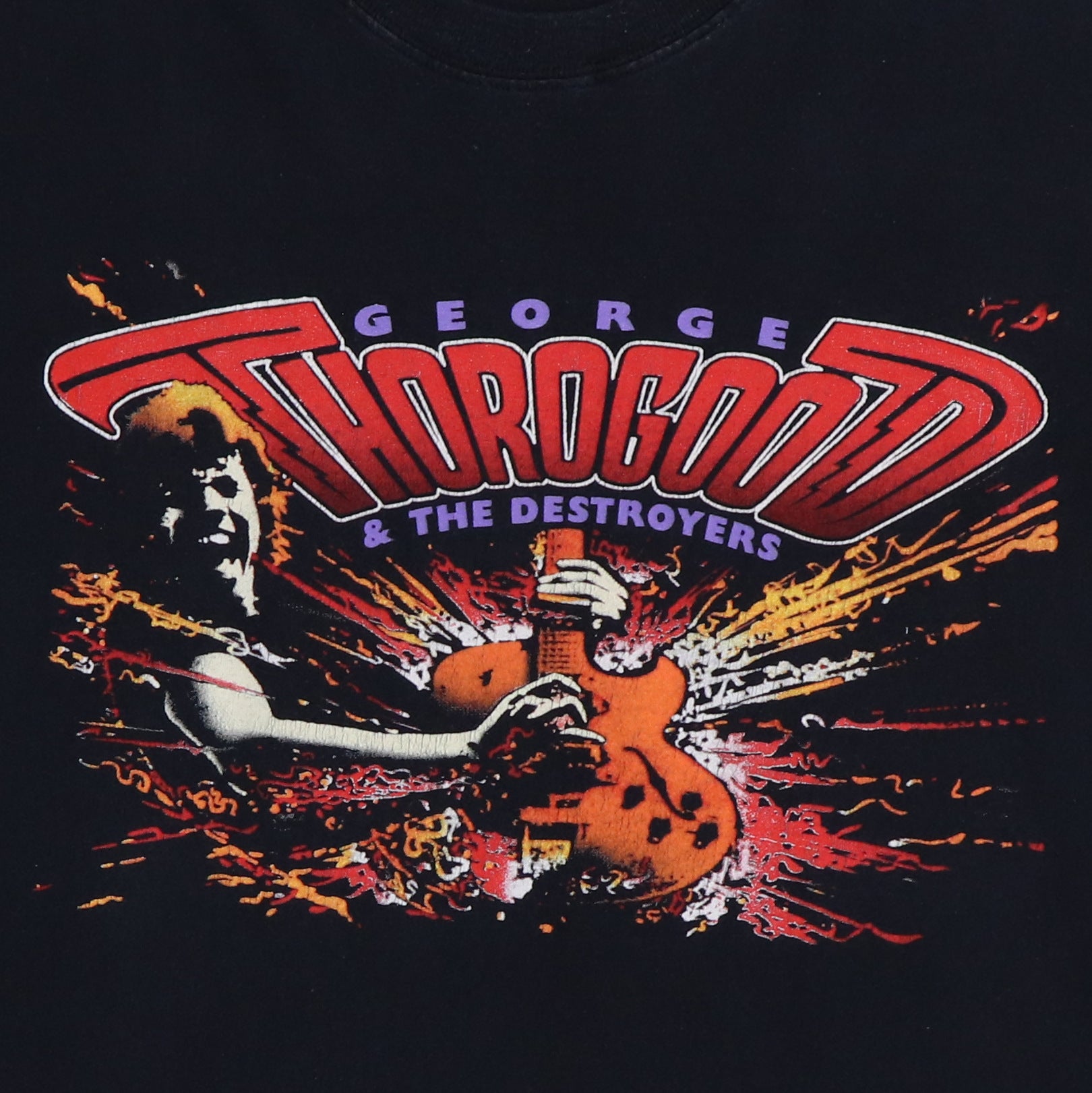 1997 George Thorogood Tour Shirt | Authentic Vintage Tee – WyCo