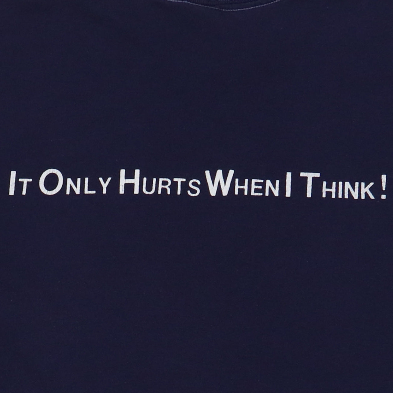1980s George Carlin Hurts When I Think Shirt
