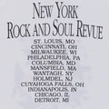 1992 New York Rock & Soul Revue Tour Shirt