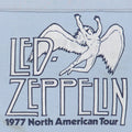 1977 Led Zeppelin Concerts West Crew Tour Shirt