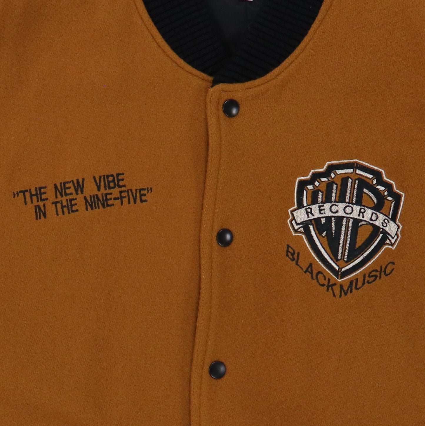 1995 Warner Brothers Black Music Varsity Jacket