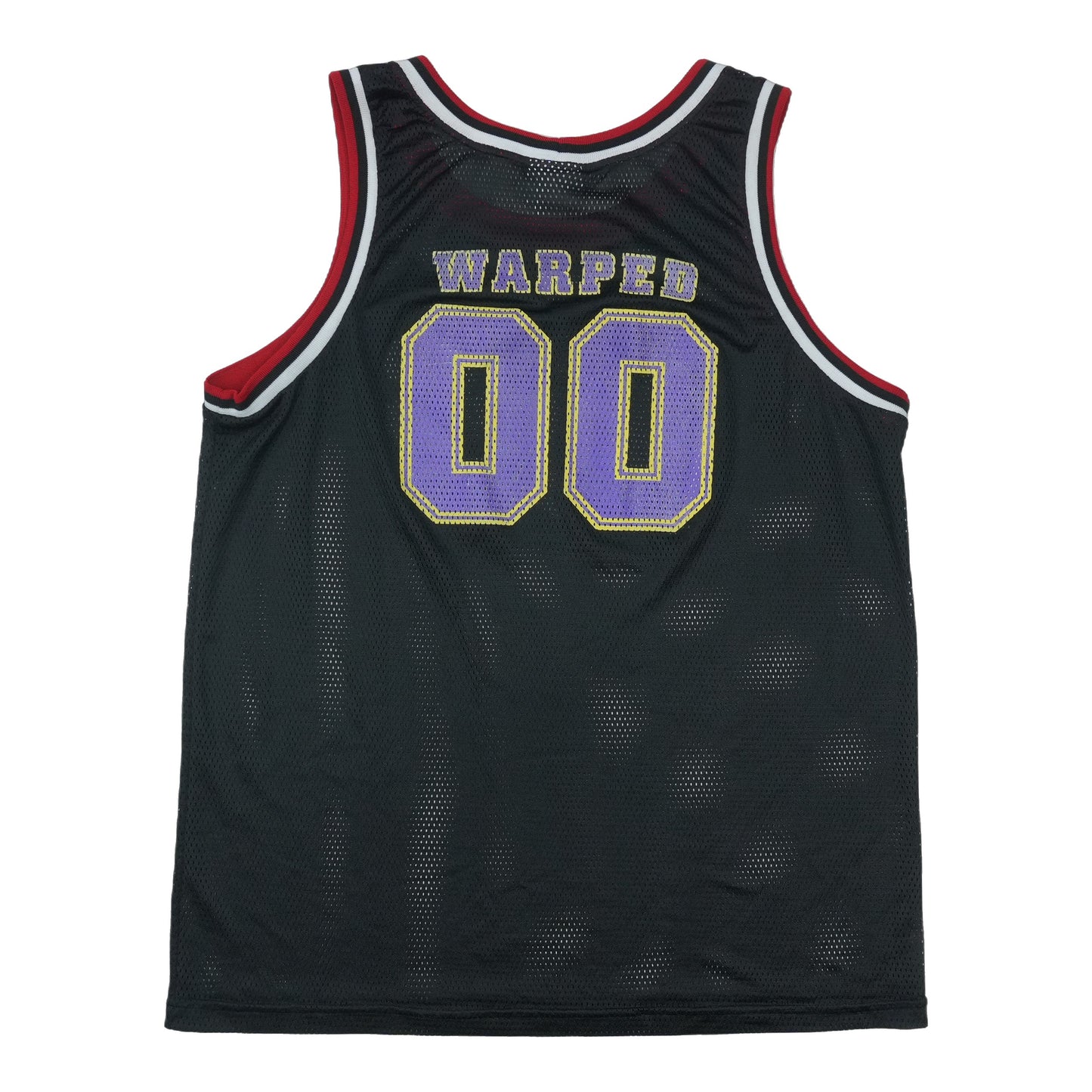 2000 Vans Warped Tour Basketball Jersey Tank Top Back
