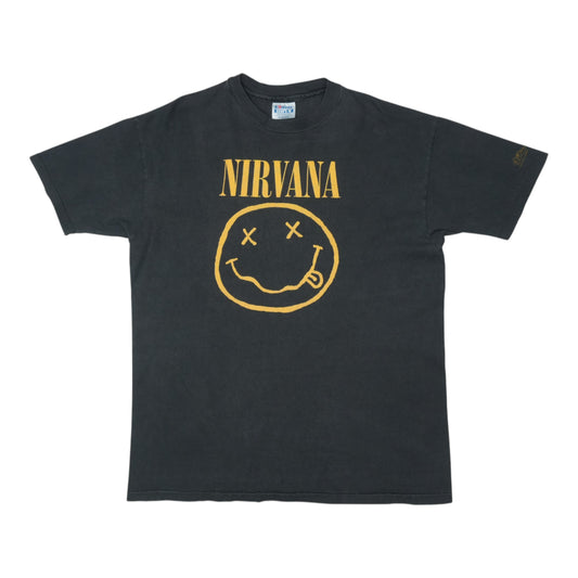 1991 Nirvana Smiley Geffen Promo Shirt