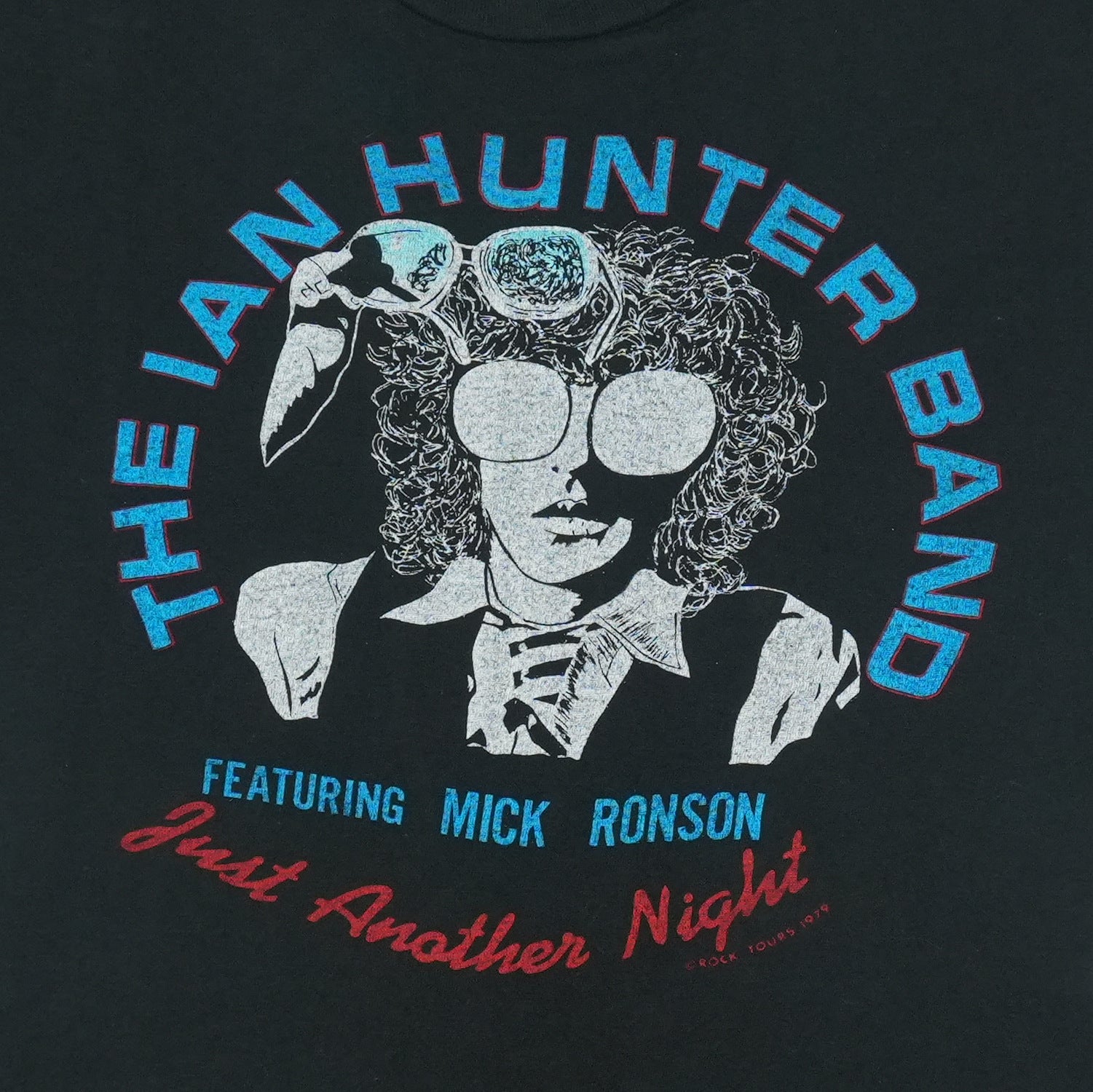 70s 1979 Ian Hunter Band ツアーTシャツ ヴィンテージ 1979 Ian Hunter Tour Shirt | Authentic Vintage Tee – WyCo Vintage