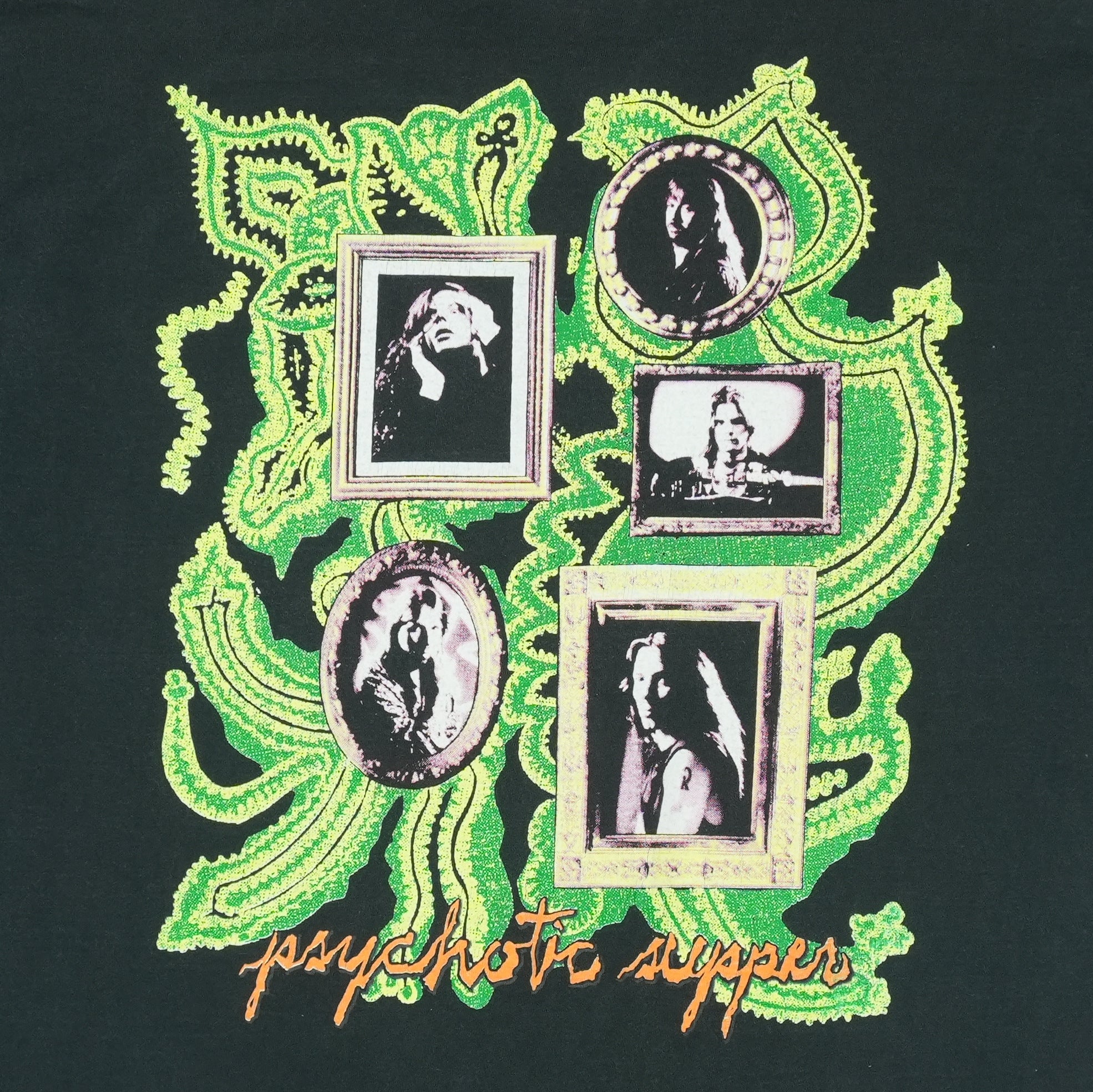 1992 Tesla Psychotic Supper Tour Shirt | Authentic Vintage Tee