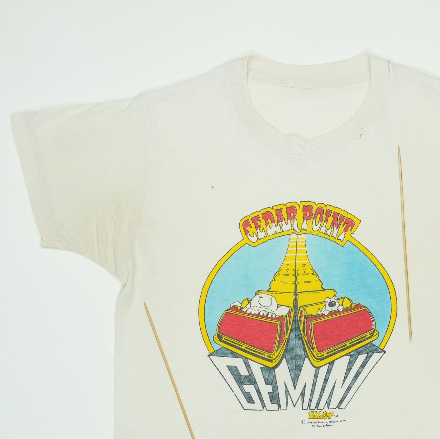 1979 Ziggy Cedar Point Gemini Rollercoaster Shirt