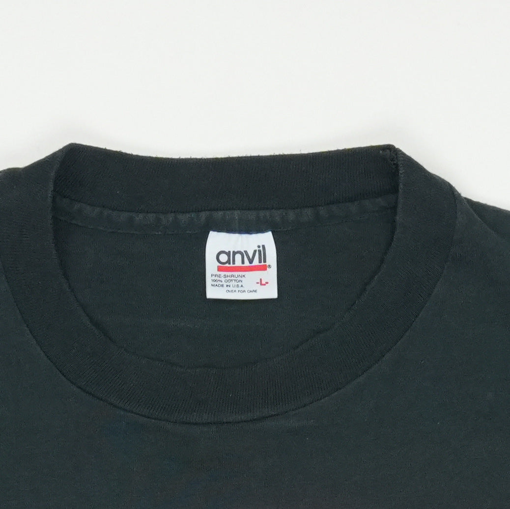 1991 Ministry Burning Inside Long Sleeve Shirt | Authentic Vintage