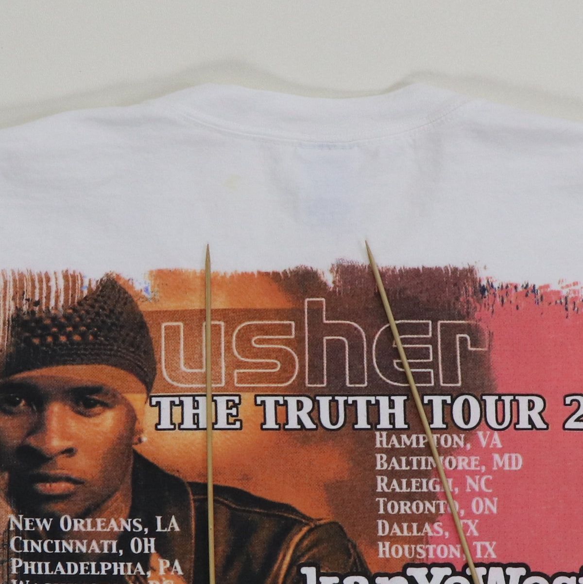 2004 Usher Kanye West Tour Shirt | Authentic Vintage Tee – WyCo 