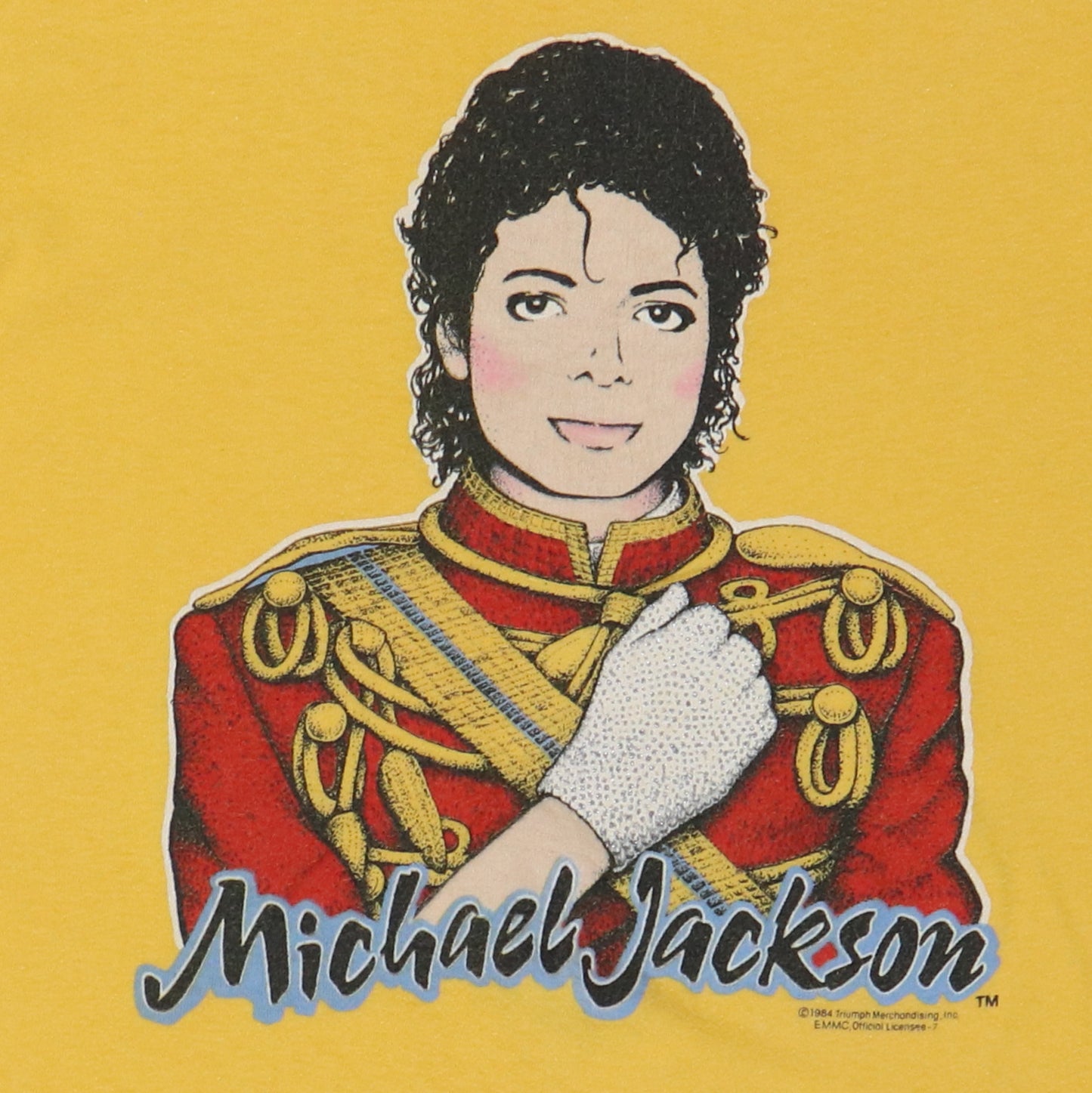 1984 Michael Jackson Sparkling Glove Shirt