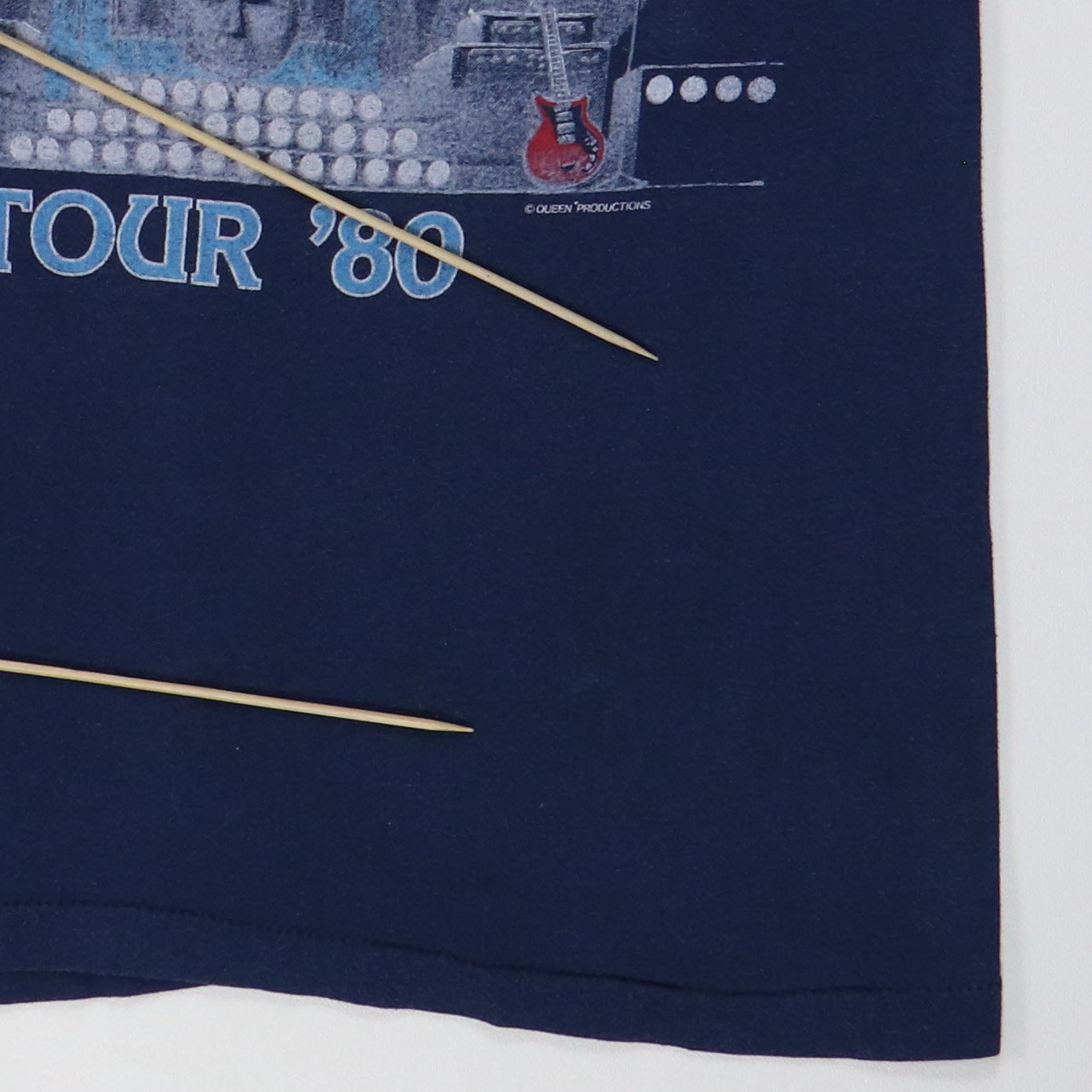 Original vintage 1980 Queen Tour Shirt WyCo Vintage