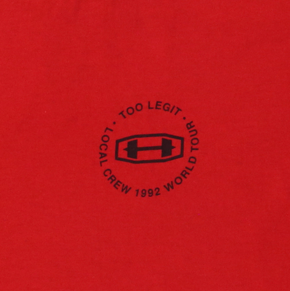1992 MC Hammer Too Legit Crew Tour Shirt