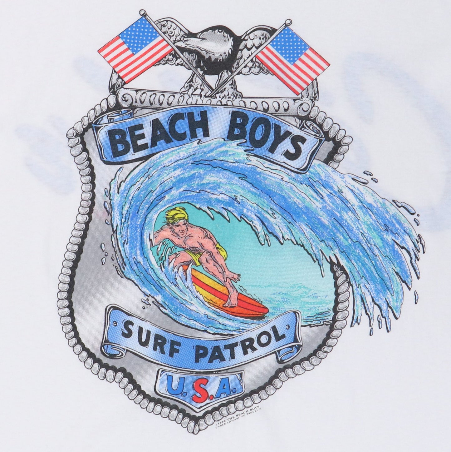 1990 Beach Boys Surf Patrol Shirt