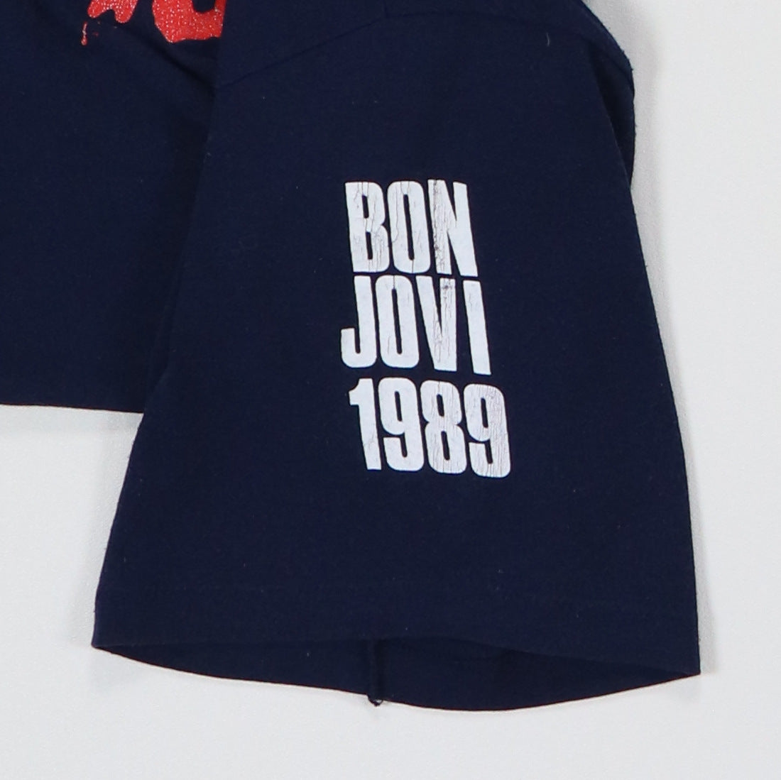 1988 Bon Jovi Jersey Syndicate Local Hood Crew Tour Shirt
