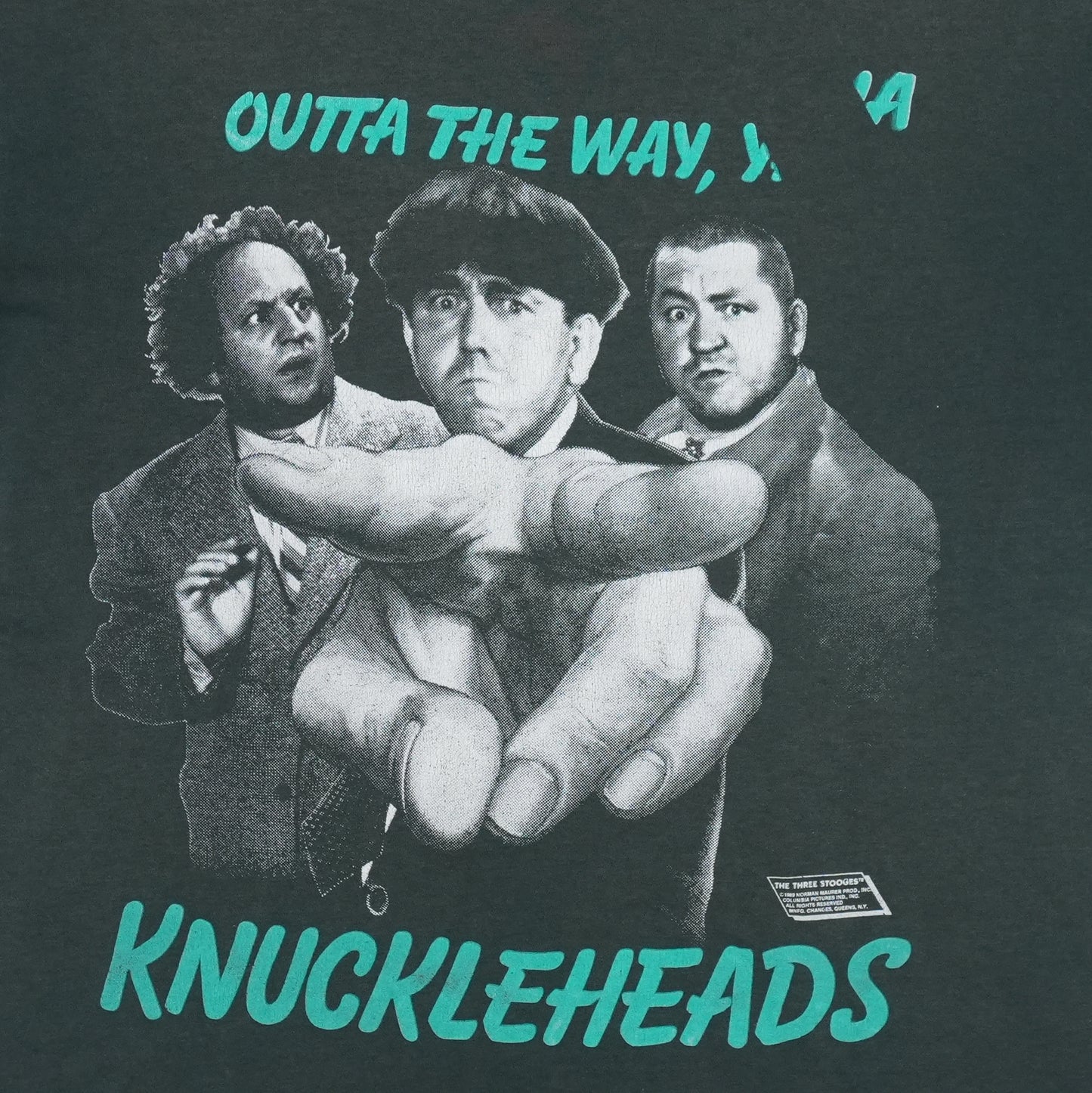 1989 Three Stooges Knuckleheads Shirt