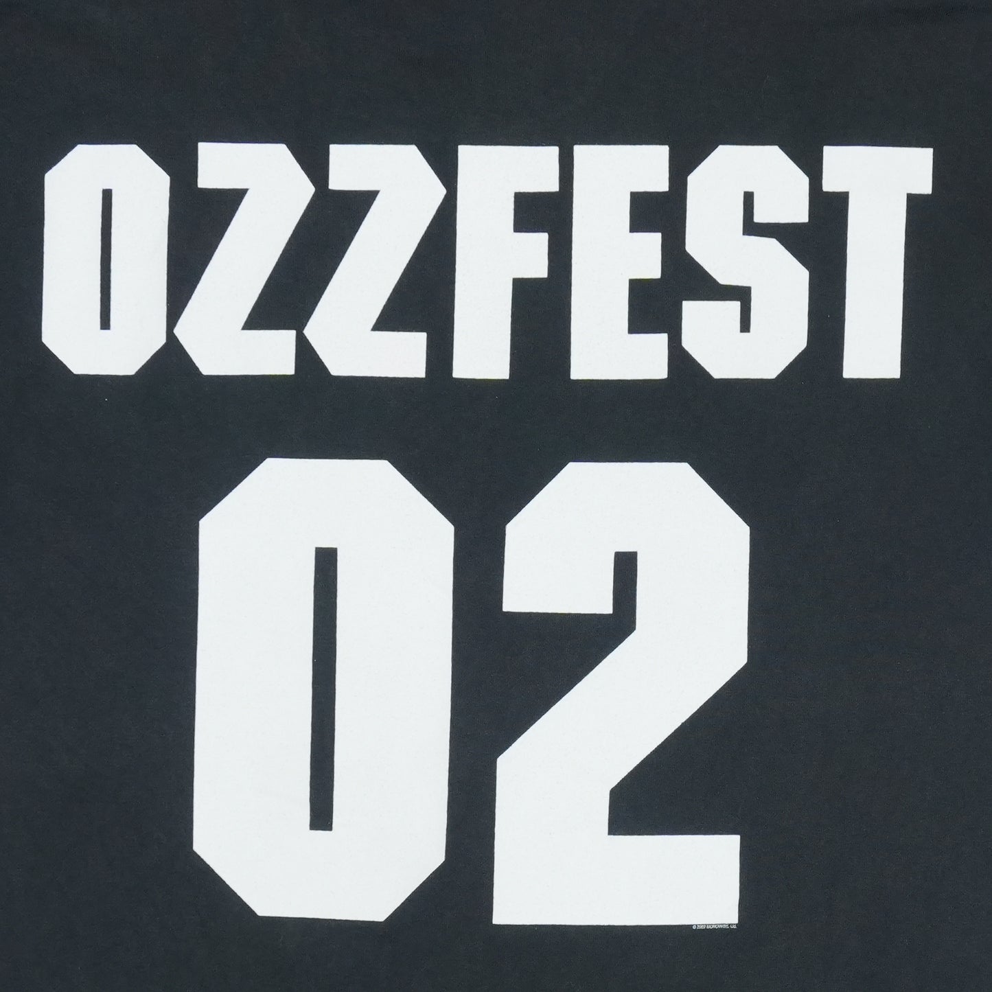 2002 Ozzy Osbourne Ozzfest Gruesome Twosome Shirt