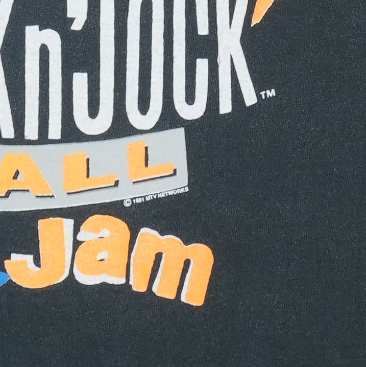 1991 MTV Rock N Jock Basketball Shirt