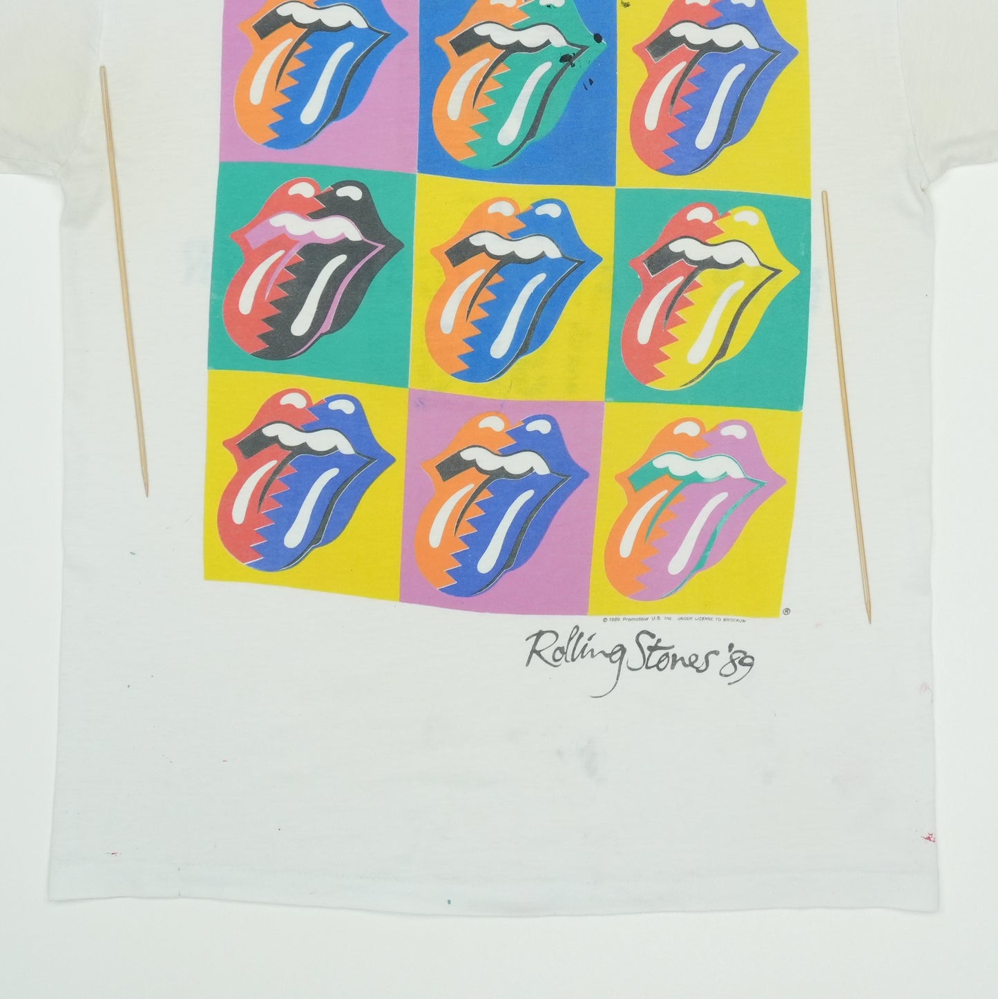 1989 Rolling Stones Steel Wheels Tour Shirt