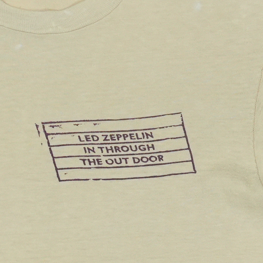 1979 Led Zeppelin In Through The Out Door Shirt