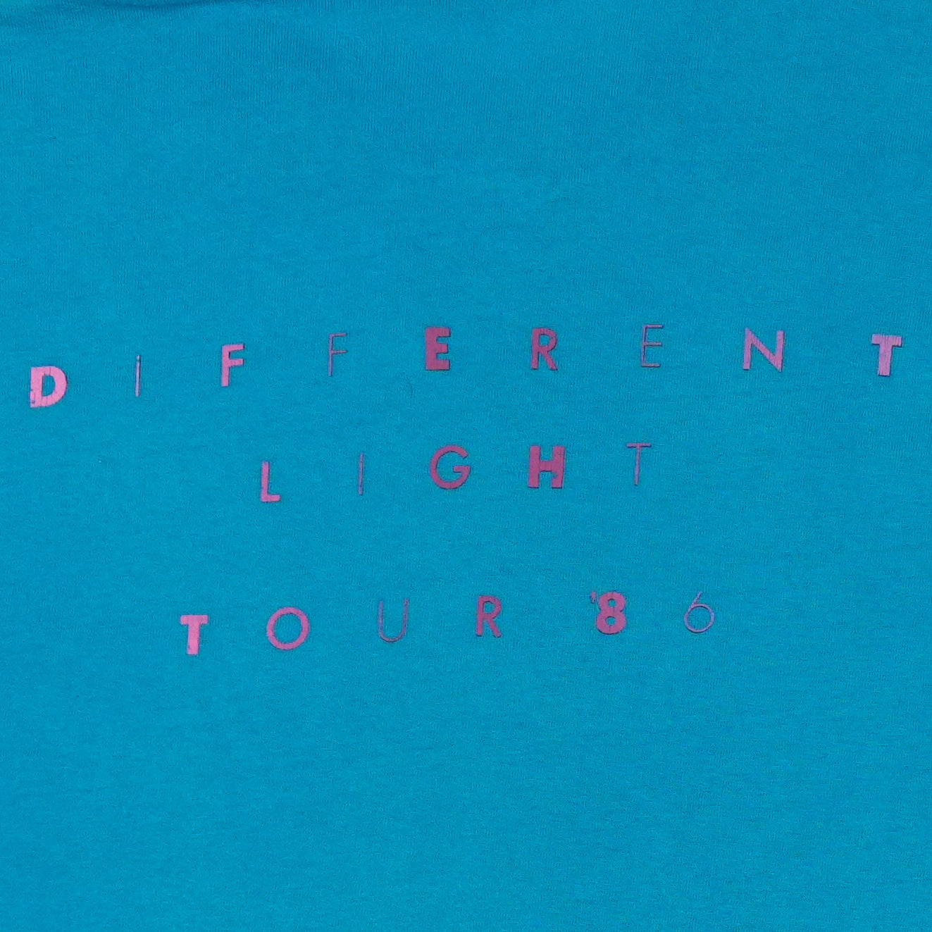 1986 Bangles Different Light Tour Shirt