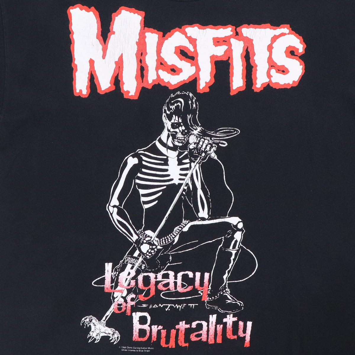 1999 Misfits Legacy Of Brutality Shirt | Authentic Vintage Tee 