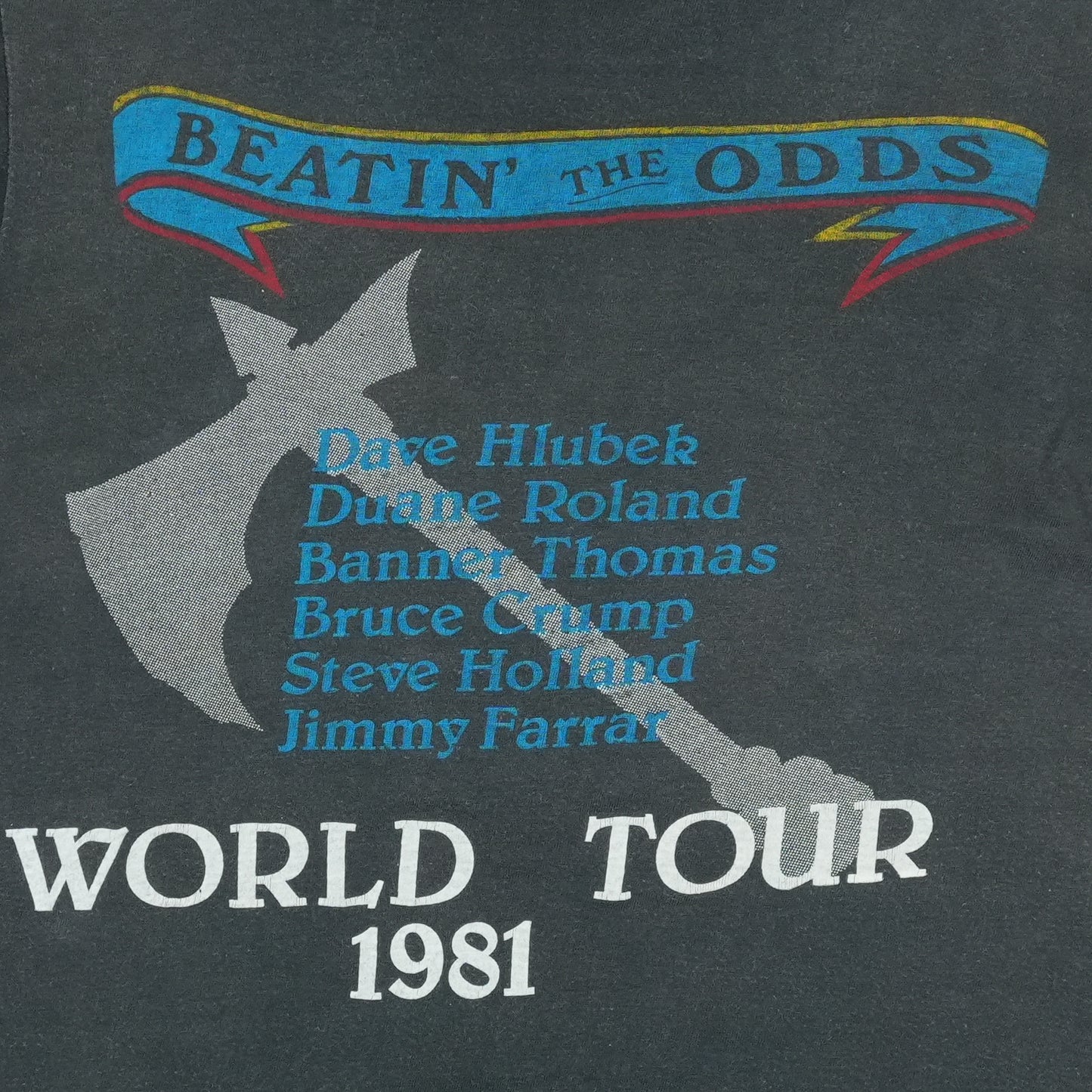 1981 Molly Hatchet World Tour Shirt