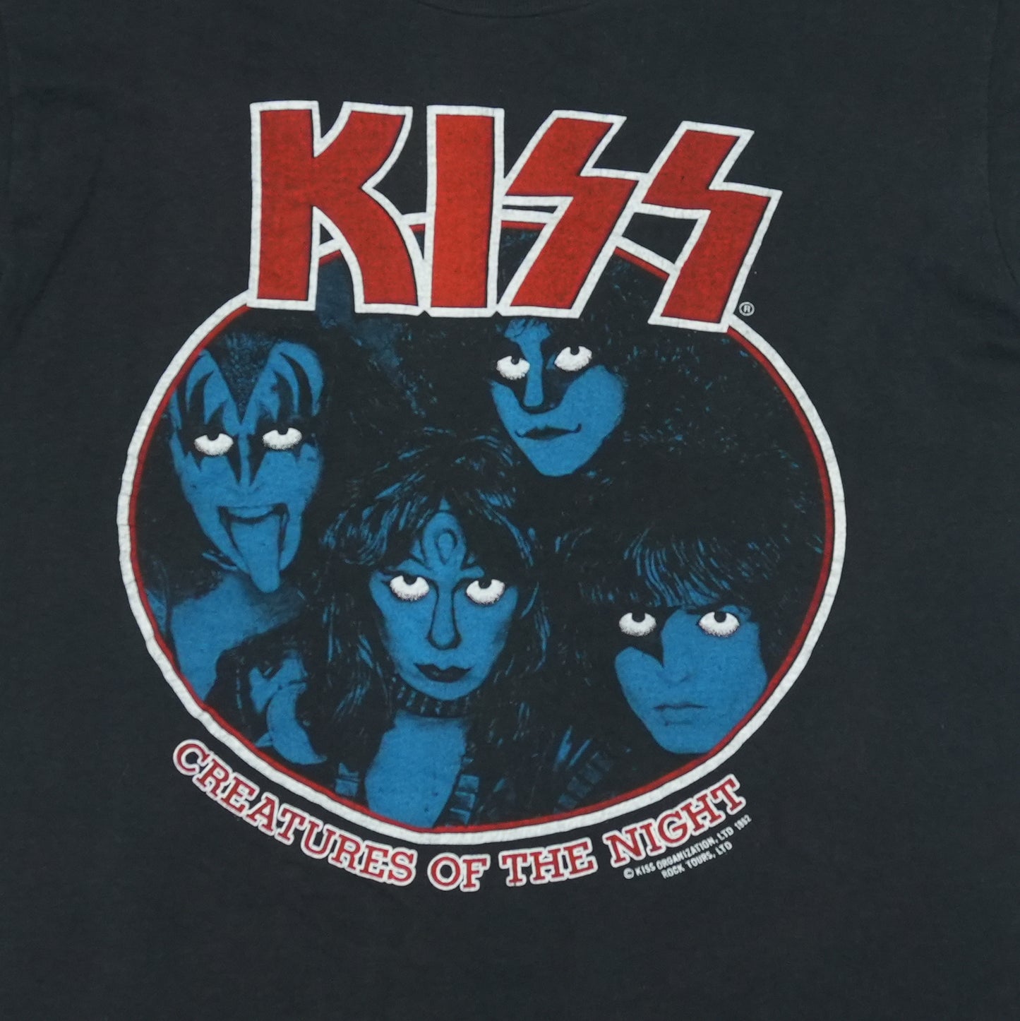 1983 Kiss Creatures Of The Night Tour Shirt