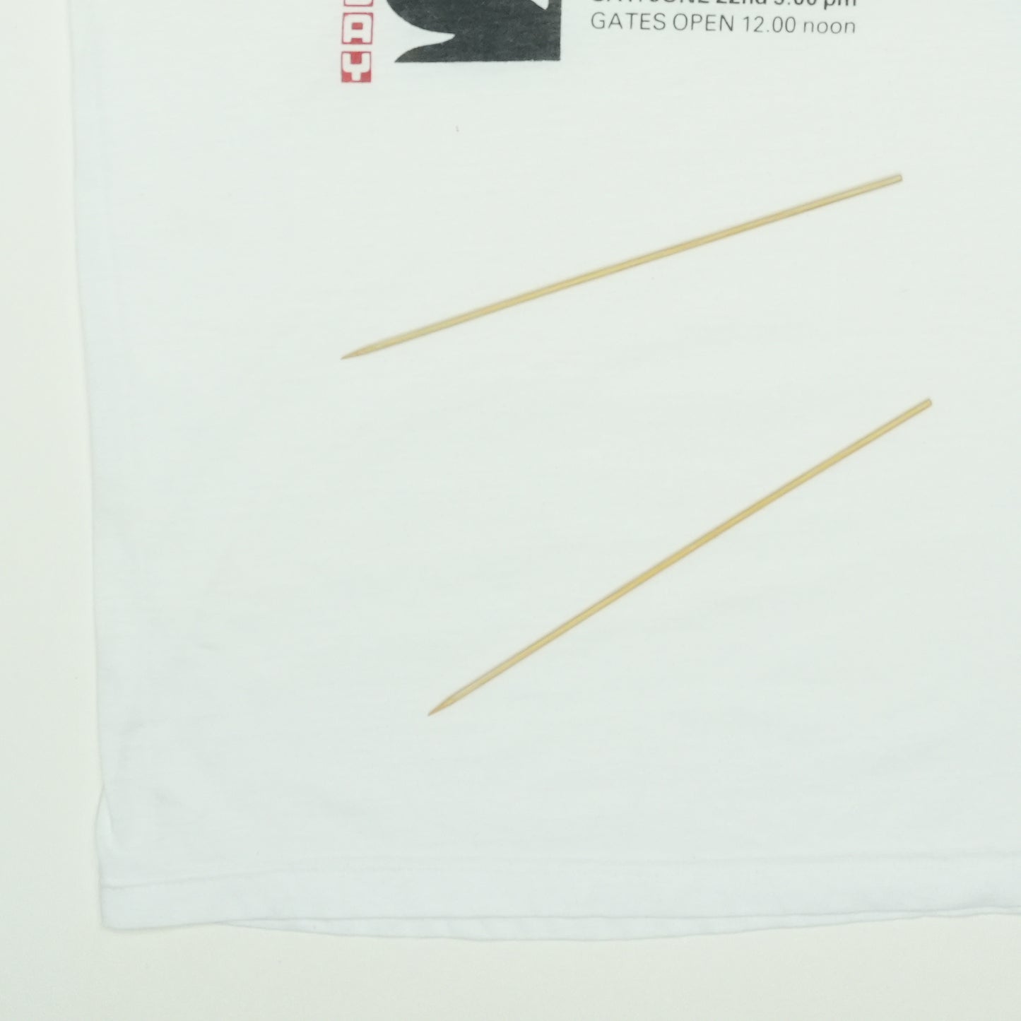 1985 U2 The Longest Day Concert Shirt