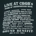 1982 CBGB Sound Benefit Concert Shirt