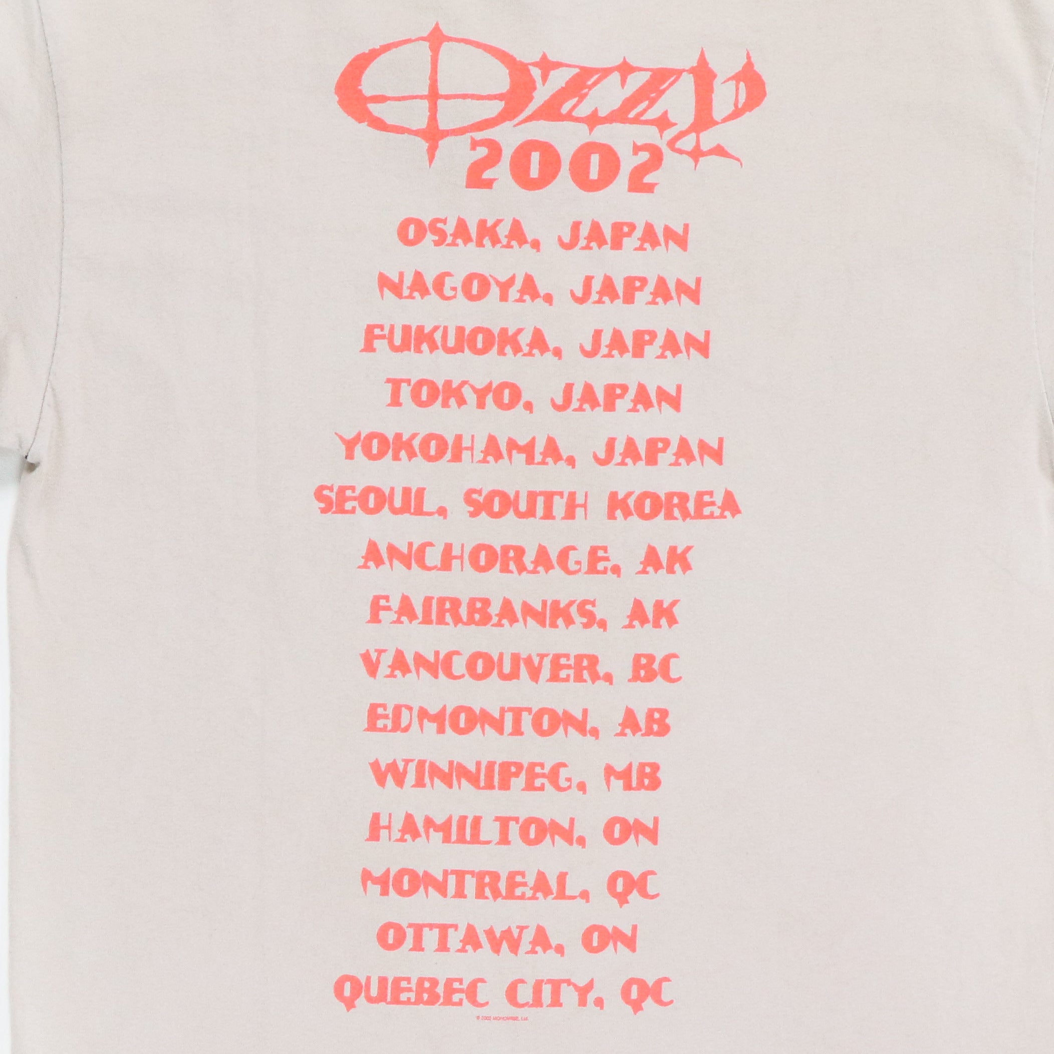Ozzy Osbourne 2002年ツアー Tシャツ 正規品 SizeM IMG_1201.png?v=1724391506&