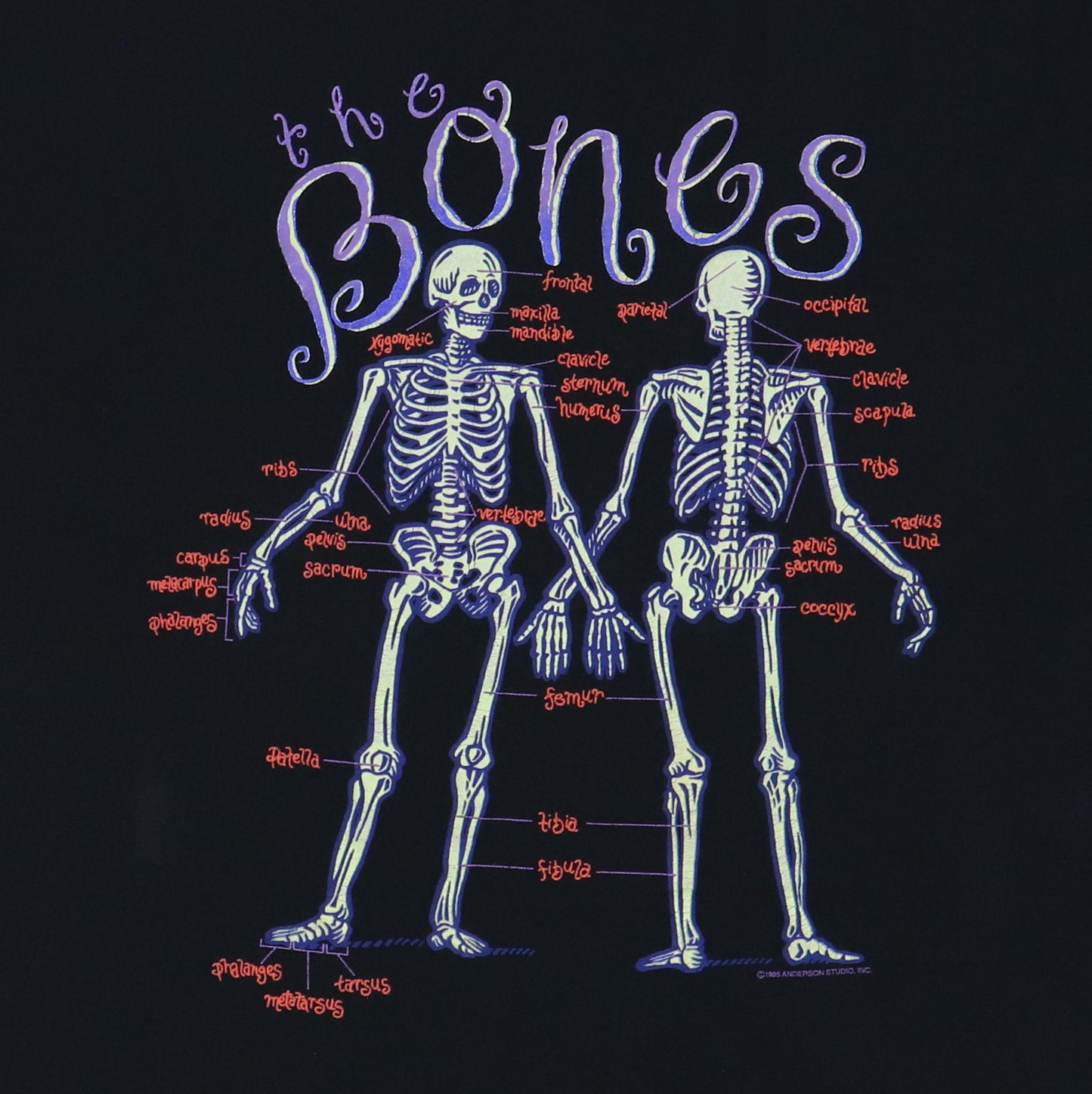 1995 The Bones Skeleton Shirt