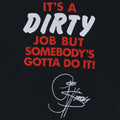 1987 Kiss Gene Simmons Dirty Job Shirt