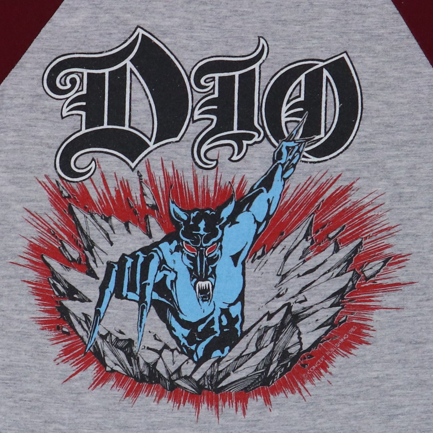 1983 Dio European Tour Shirt