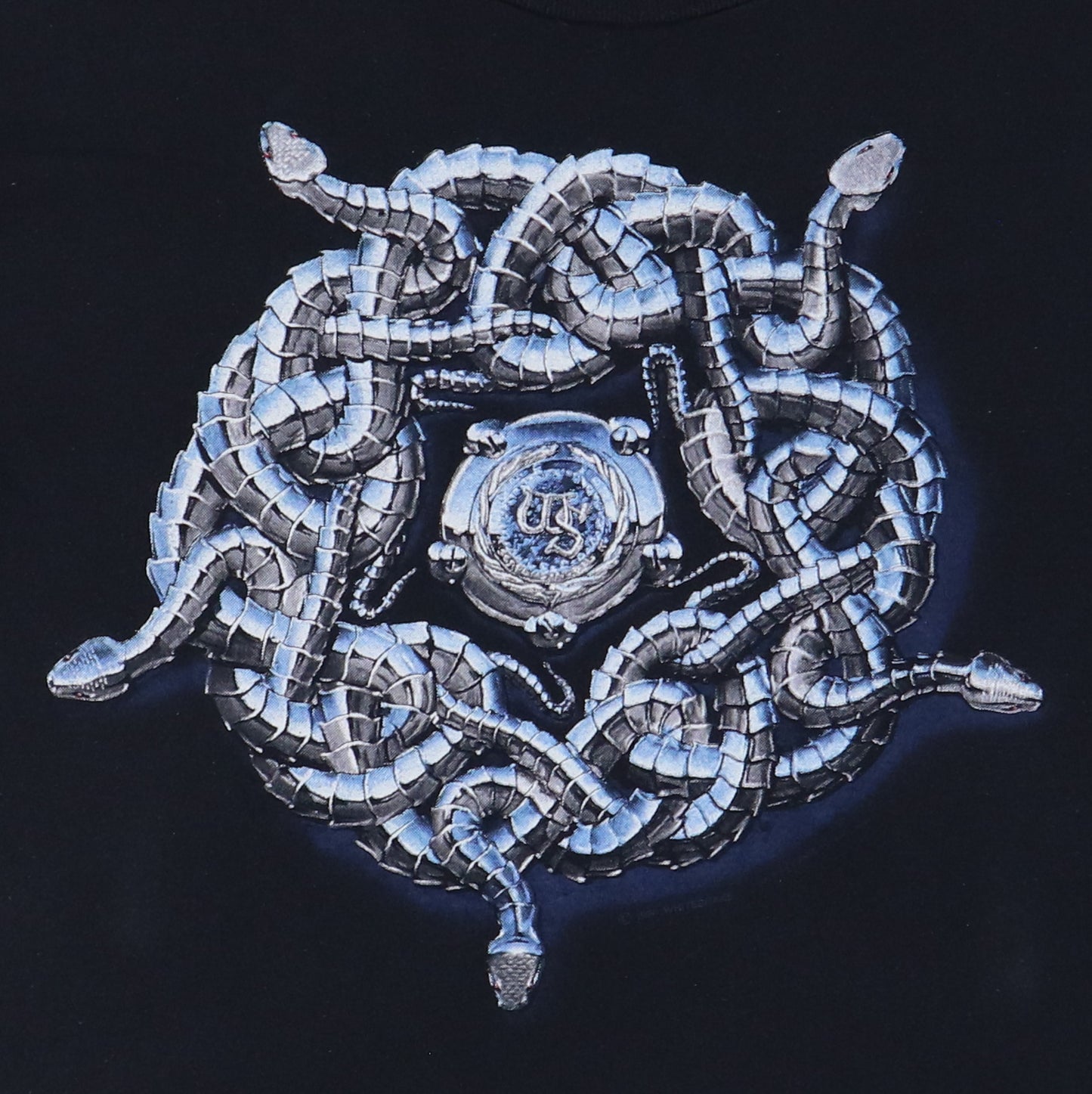 1990 Whitesnake Tour Shirt Detail