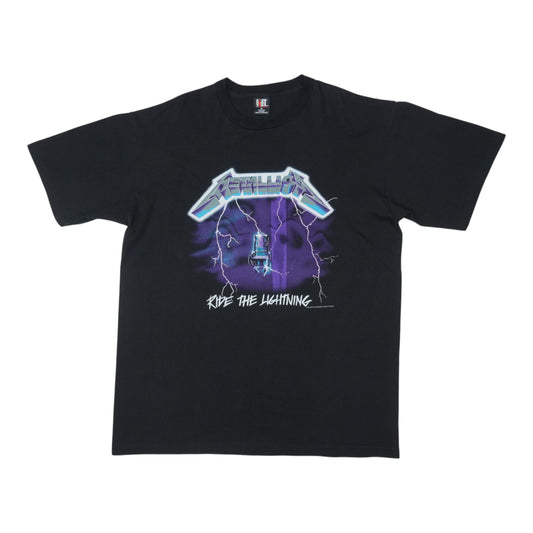 1990s Metallica Ride The Lightning Shirt
