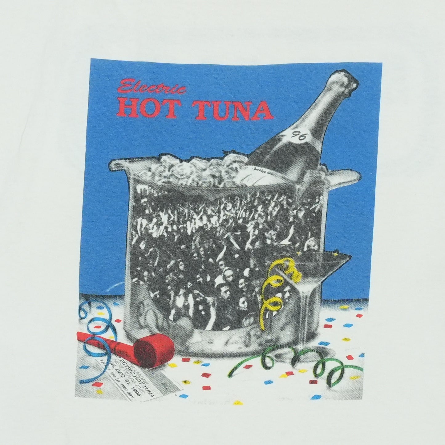 1996 Electric Hot Tuna New Years Fillmore Concert Shirt